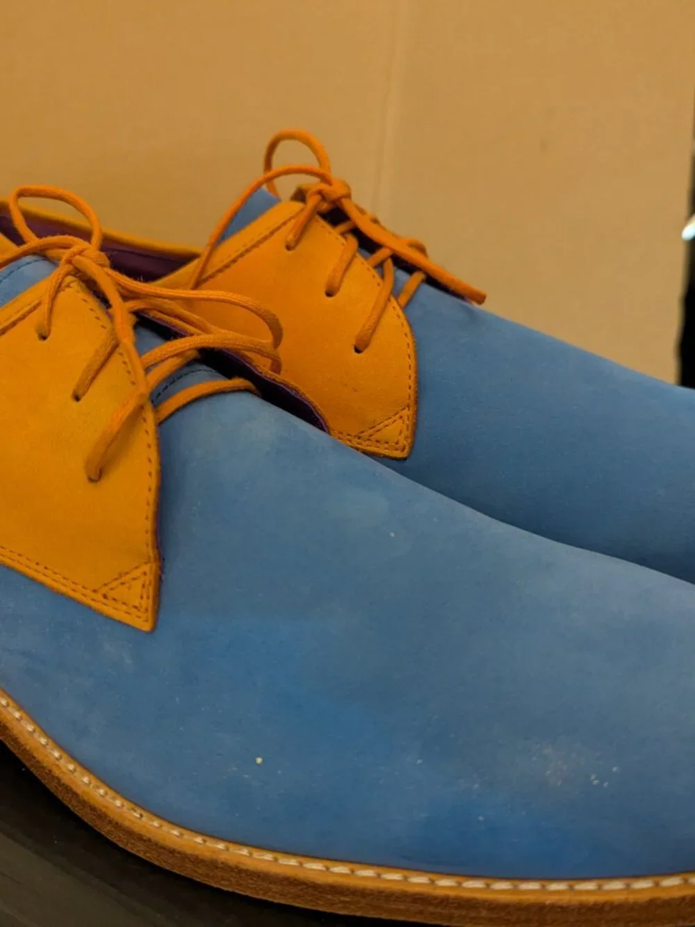 PAUL DRISH Men's Sude Shoes Size 9.5